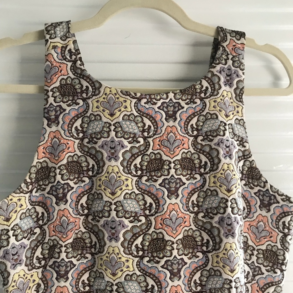 60’s style multicolored dress from ZARA